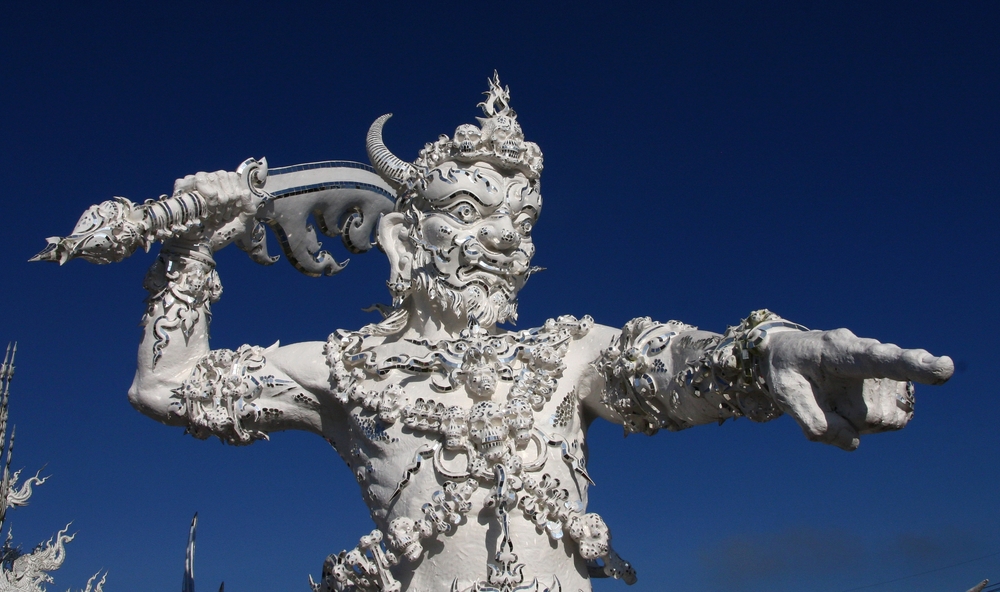 Tempelwächter - Wat Rong Khun