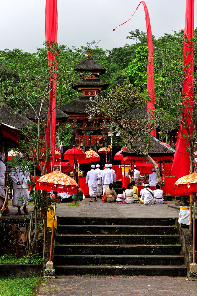 Tempelzeremonie auf Bali