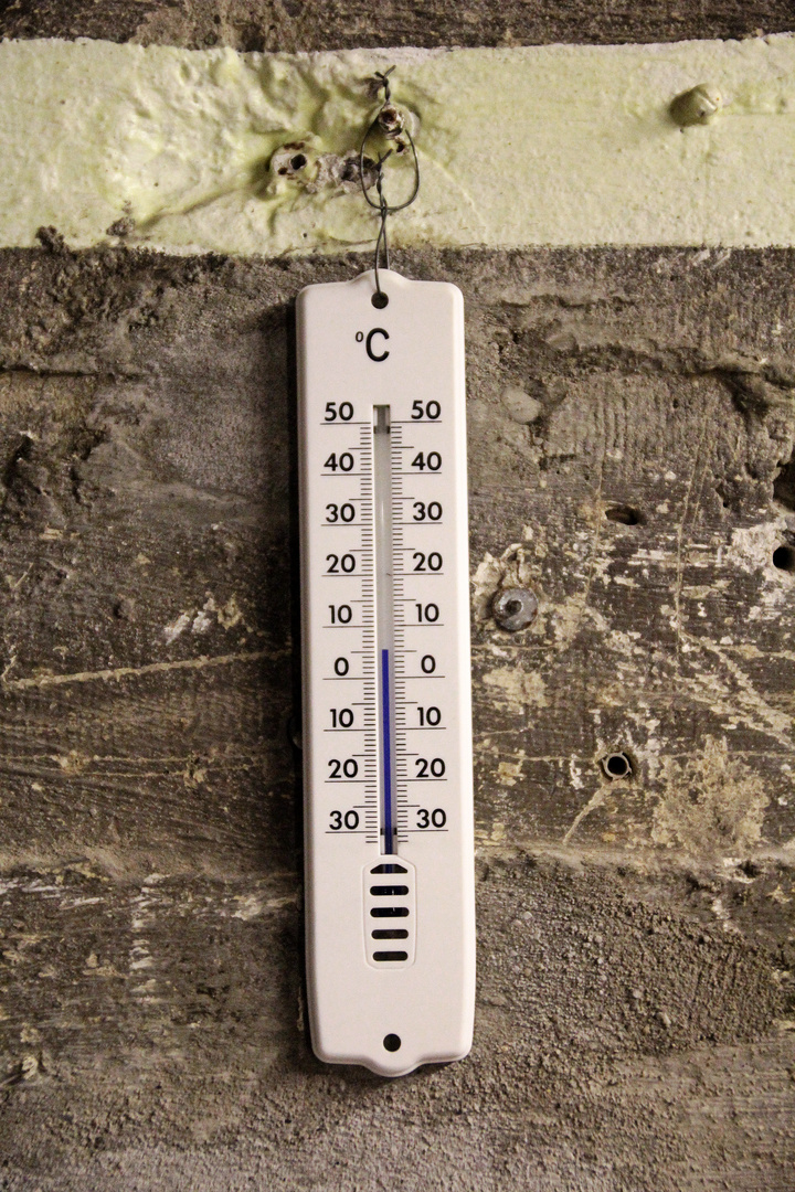 Temperatur im Bunker