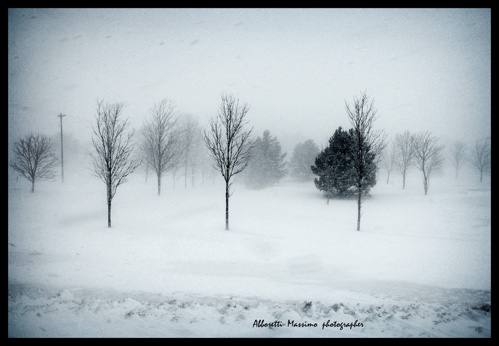 tempesta di neve