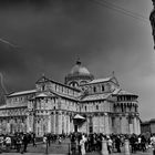 Tempesta in piazza dei miracoli