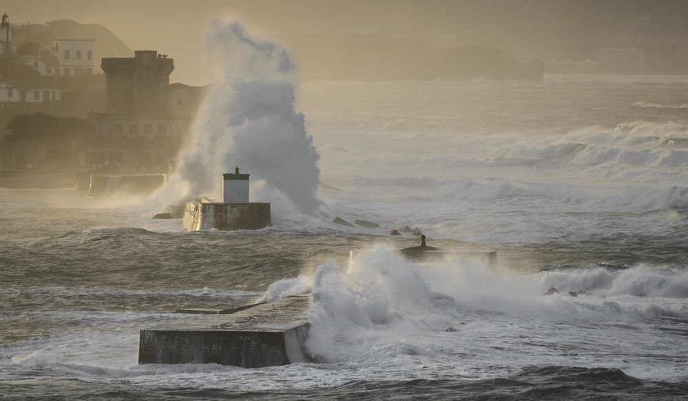 Tempete a st Jean de Luz