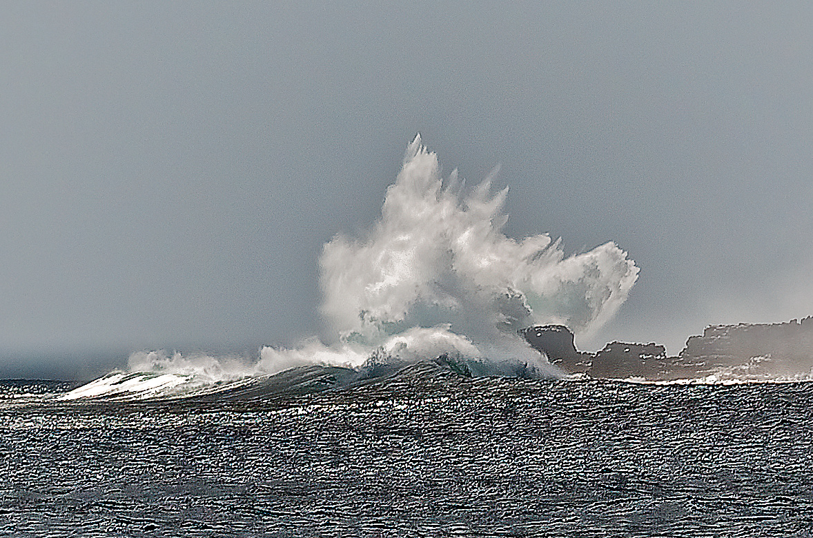 tempete sur la pointe des chateaux