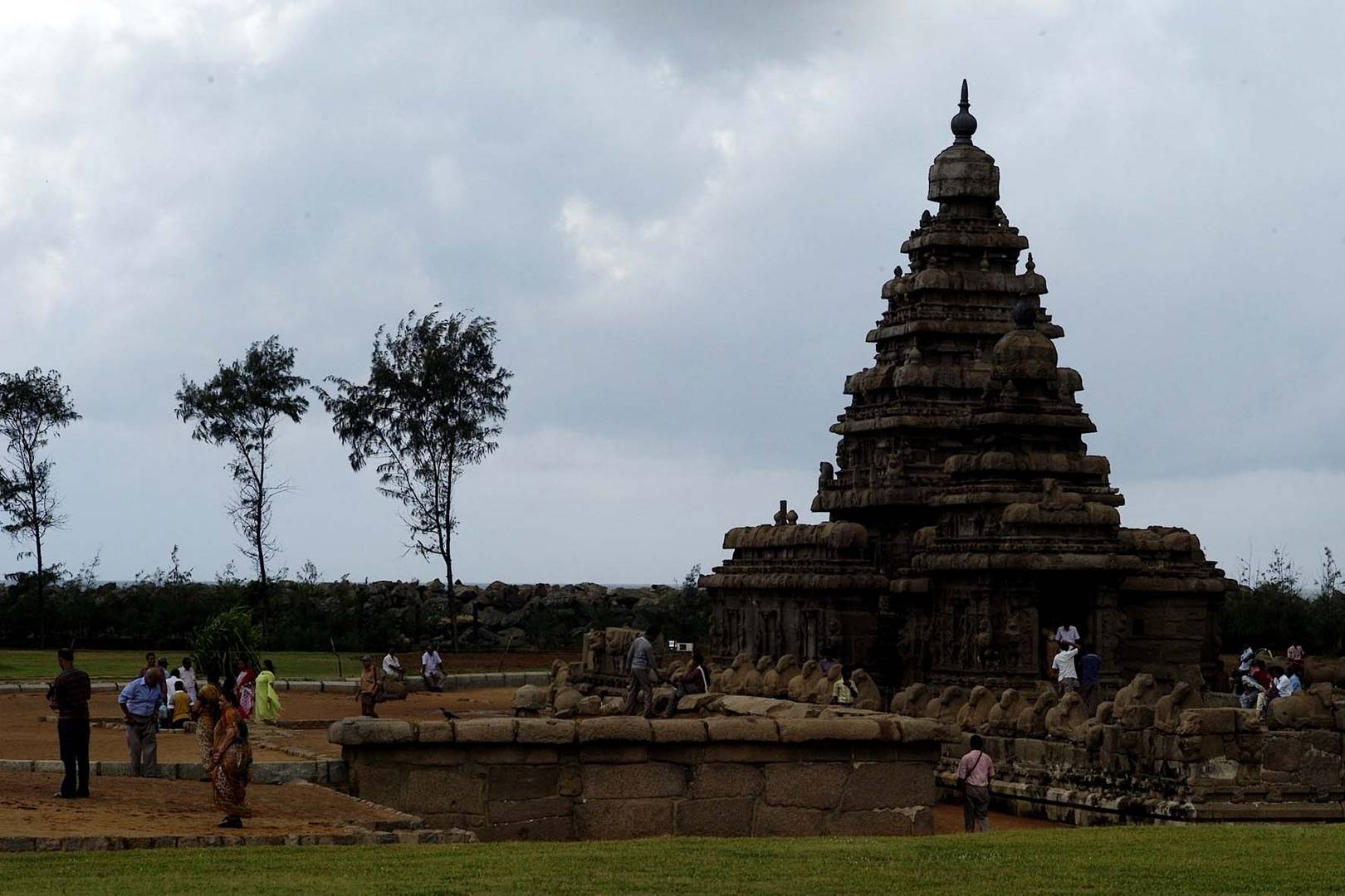 Tempio di Shore nella città di Mamallapuram