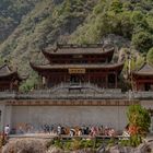 Temple at Qianfo Mountain