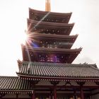 Temple at Sunset