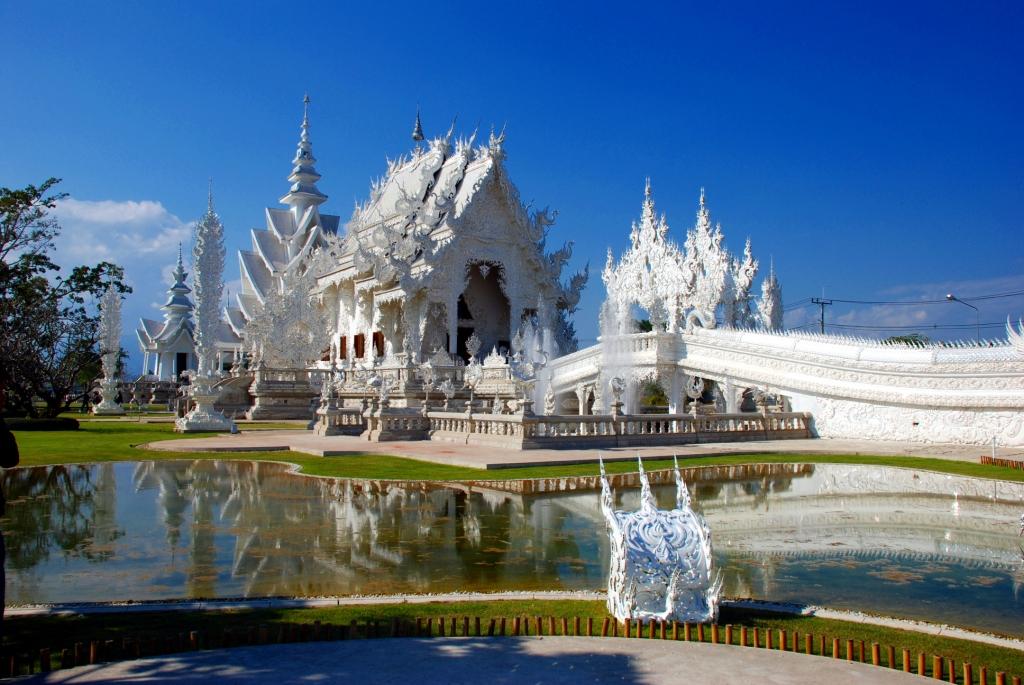 Temple blanc du Wat rong khun