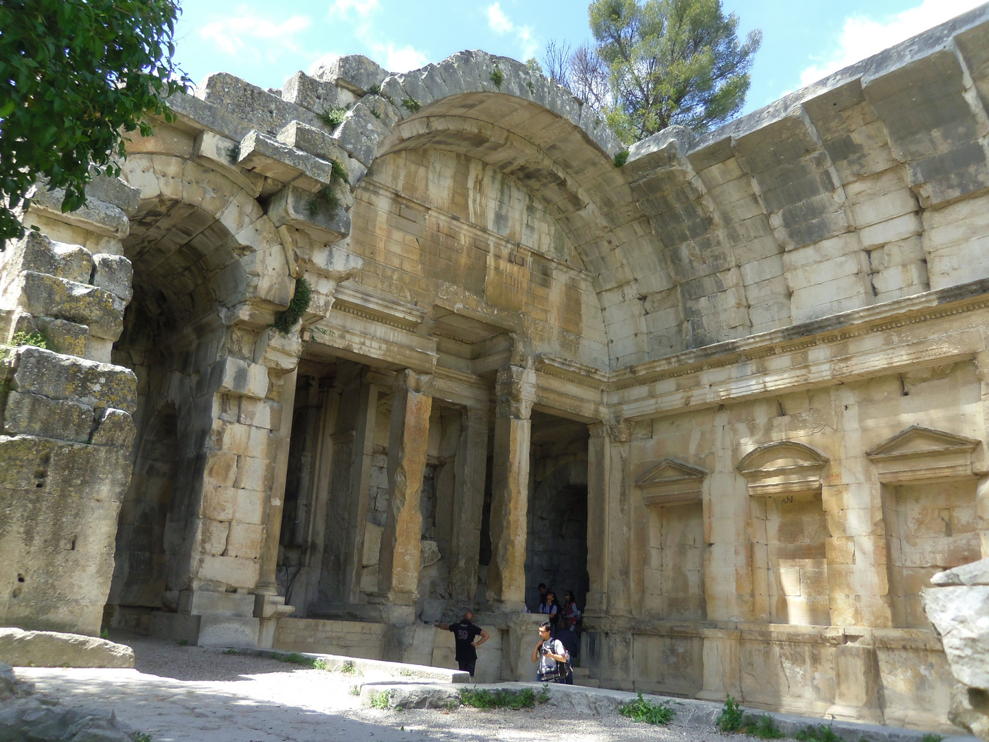 Temple de Diane à Nîmes (Gard)