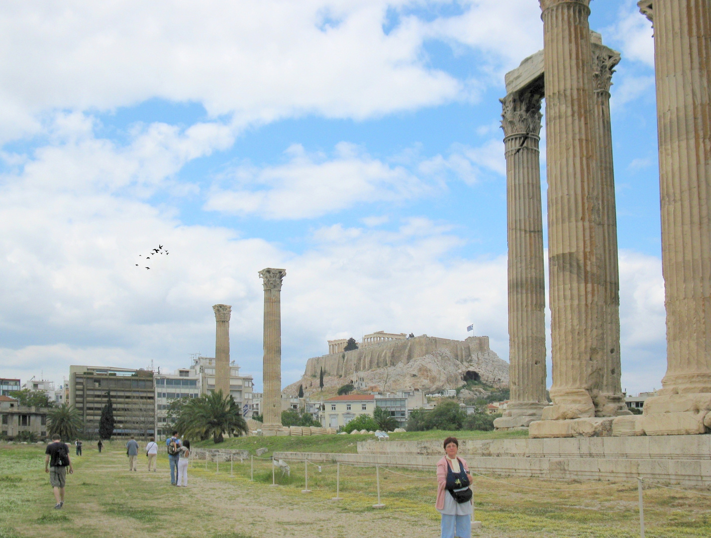 Temple de Jupiter et Acropole, Grèce