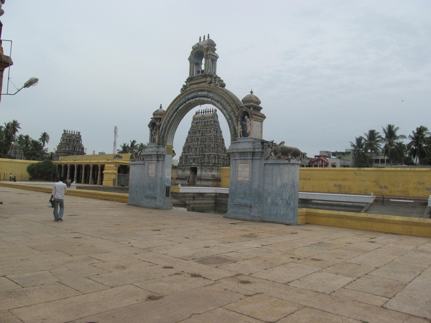 Temple Gopuram in an Arch !