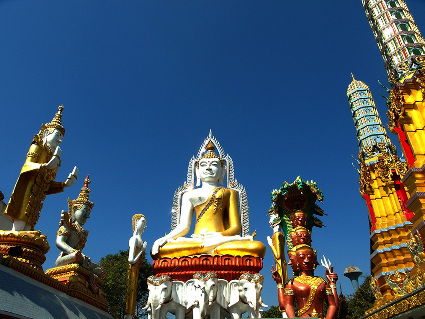 Temple in the city.