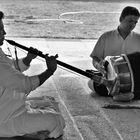 Temple musicians
