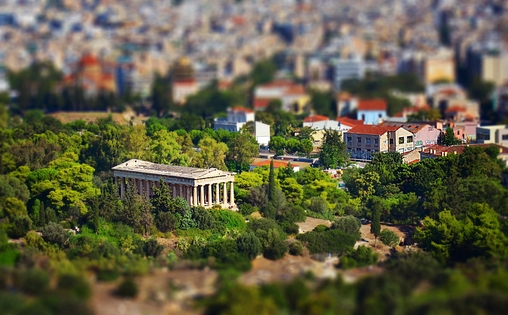 Temple of Hephaestus in Athens