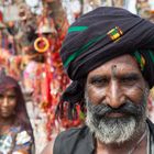 Temple of motorcycle : a man with his wife