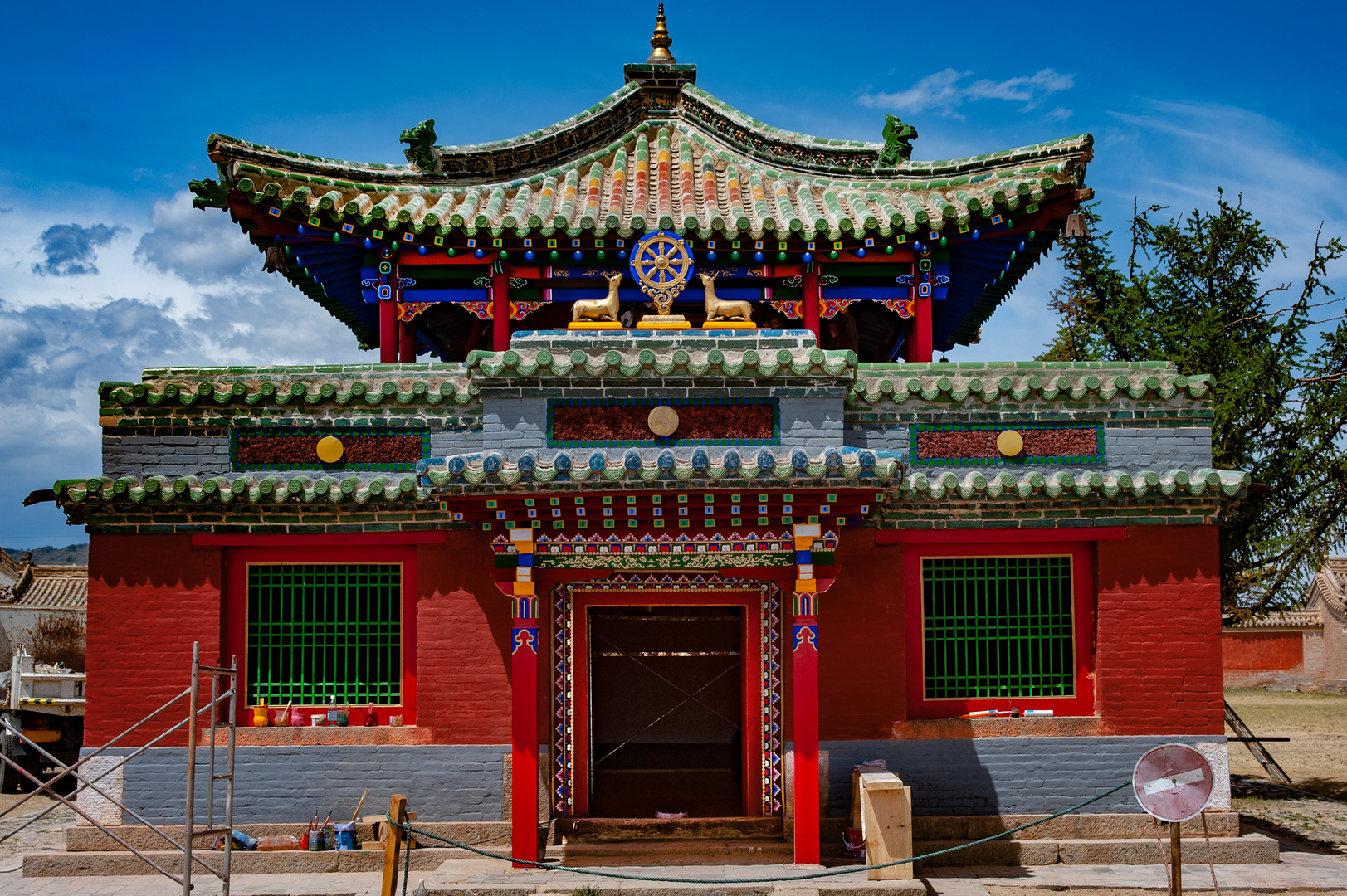 Temple of the Dalai Lama in Karakorum