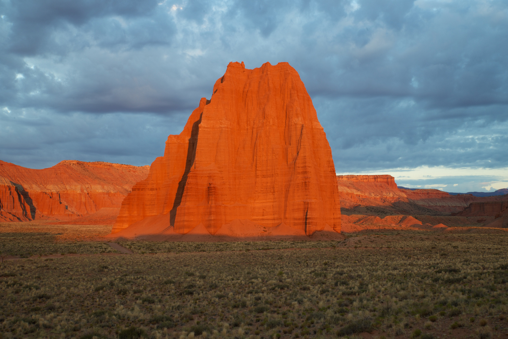 Temple of the Moon, Lower Cathedral Valley, Capitol Reef National Park, USA