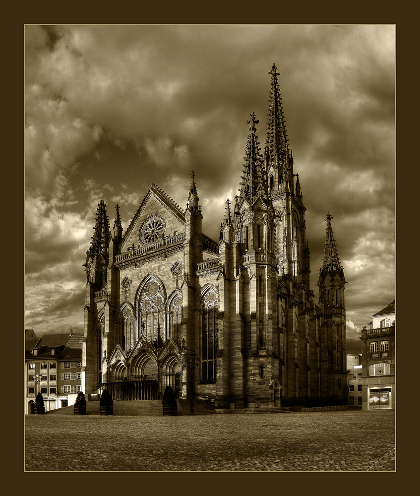 Temple Saint Étienne - Kathedrale von Mulhouse