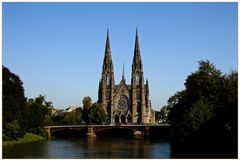 Temple Sankt Paul in Straßburg.