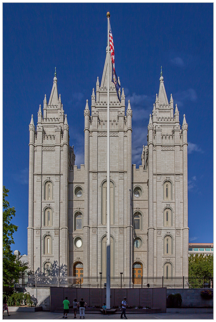 Temple Square in SLC