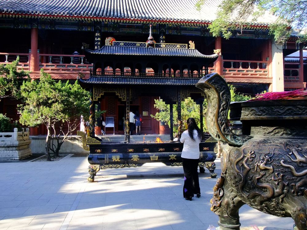 Temple taoïste de Beijing. 1