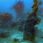 Temple under water