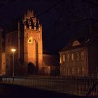 Templin Mühlentor bei Nacht