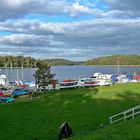 Templiner See mit dem Segelhafen