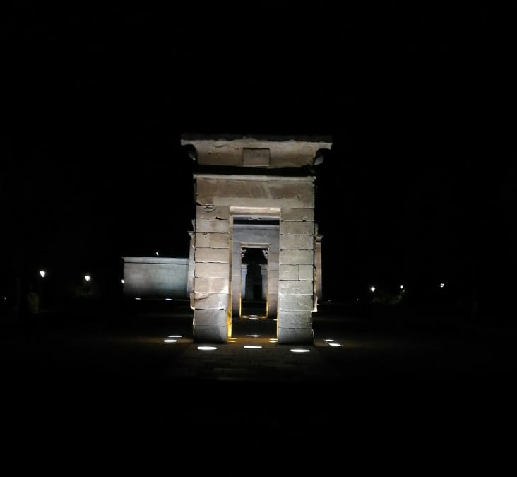 Templo de Debod (de frente)