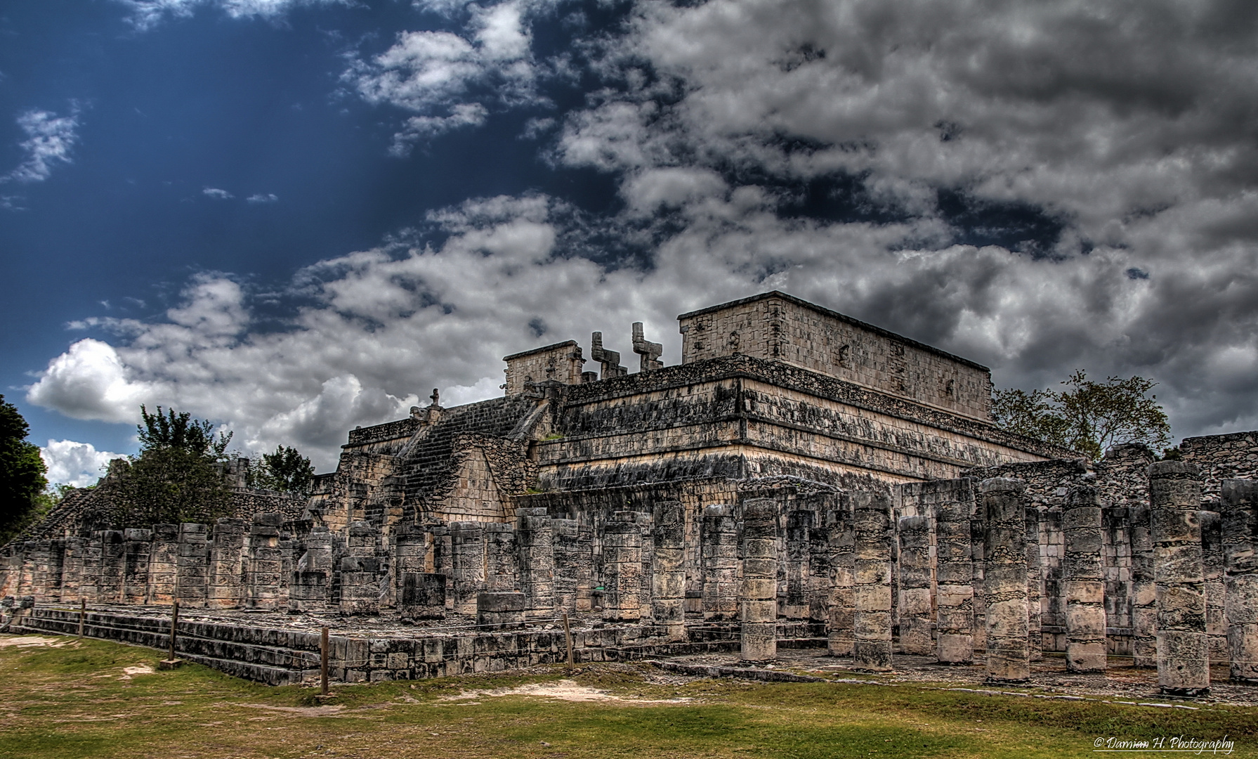 Templo de los Guerreros – Der Kriegertempel - Chichén Itzá