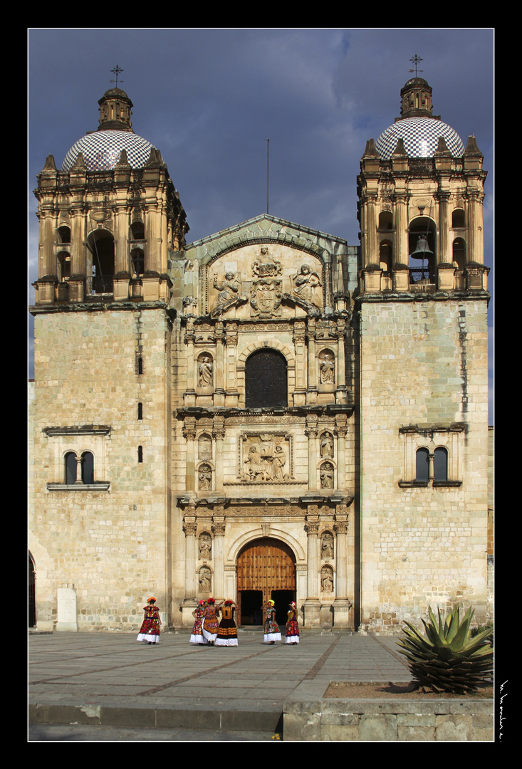 Templo de Santo Domingo, Oaxaca, México.