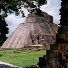 Templo del Adivino. Sitio Arqueológico de Uxmal. Yucatán, México