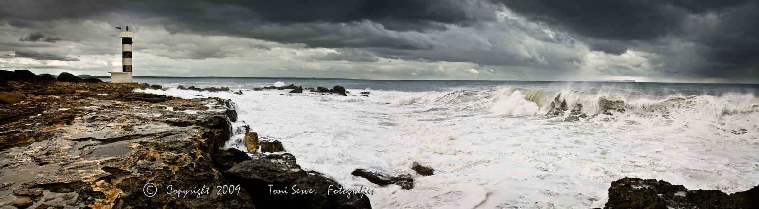 Temporal al Far de s'Estalella