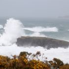 Temporal en la costa gallega