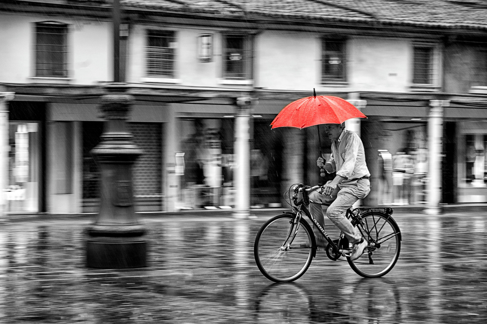 temporale a Ferrara