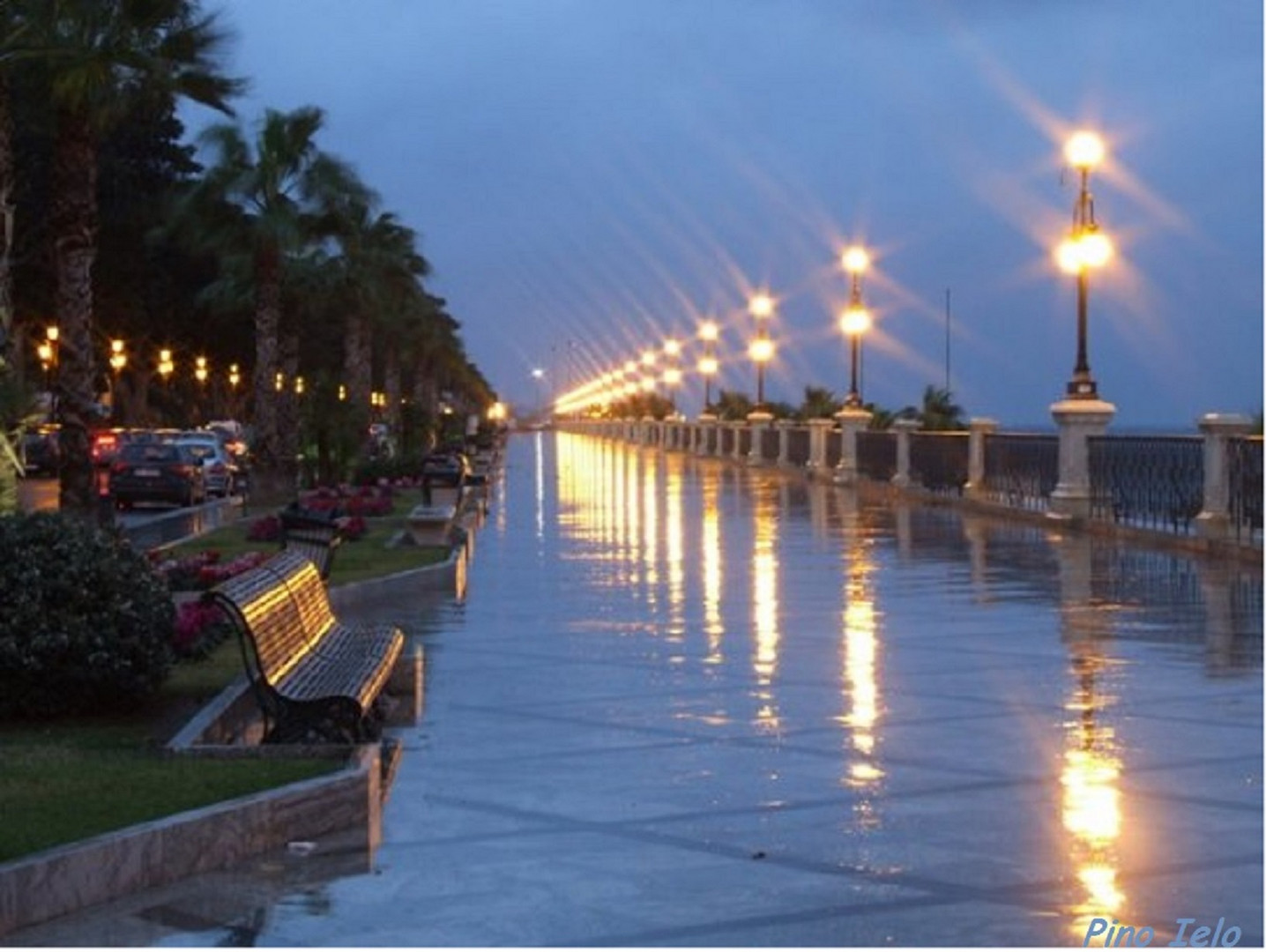 temporale estivo - Lungomare di Reggio Calabria