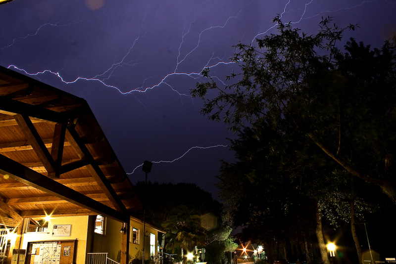 temporale in corso....