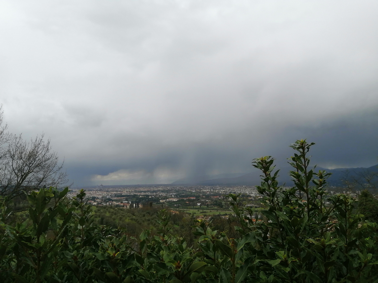 temporale in lontananza