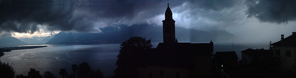 Temporale sul Lago Maggiore