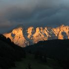 temporale sul Sass dla Crusc - val Badia