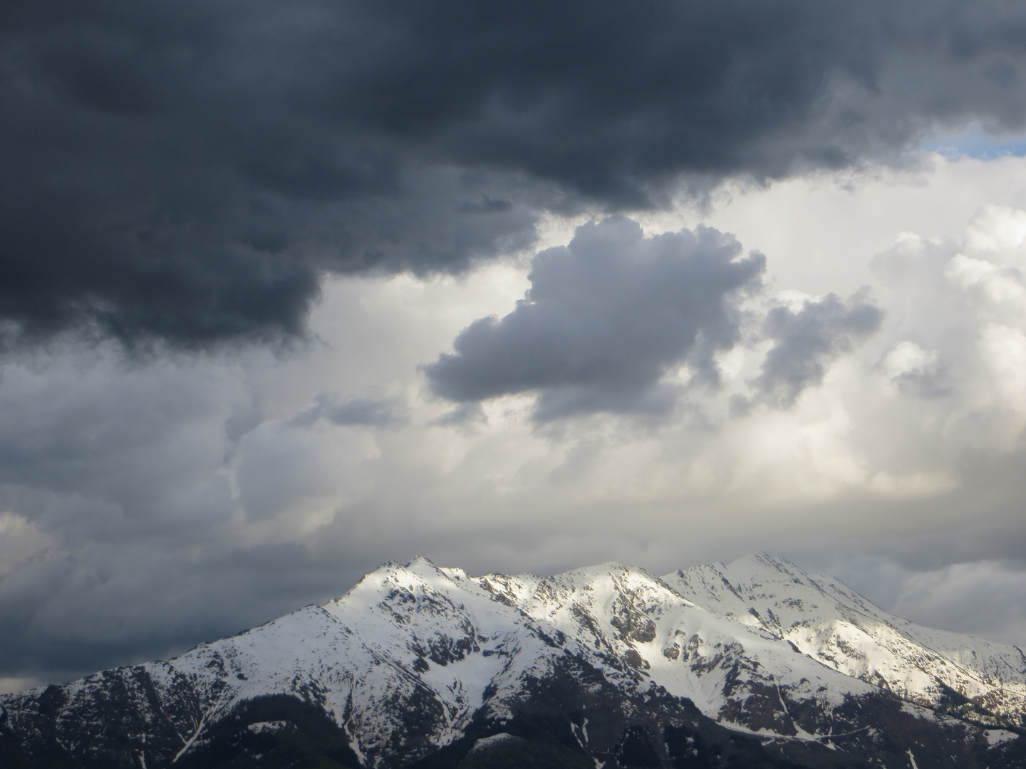 Temporale sulla Bisalta