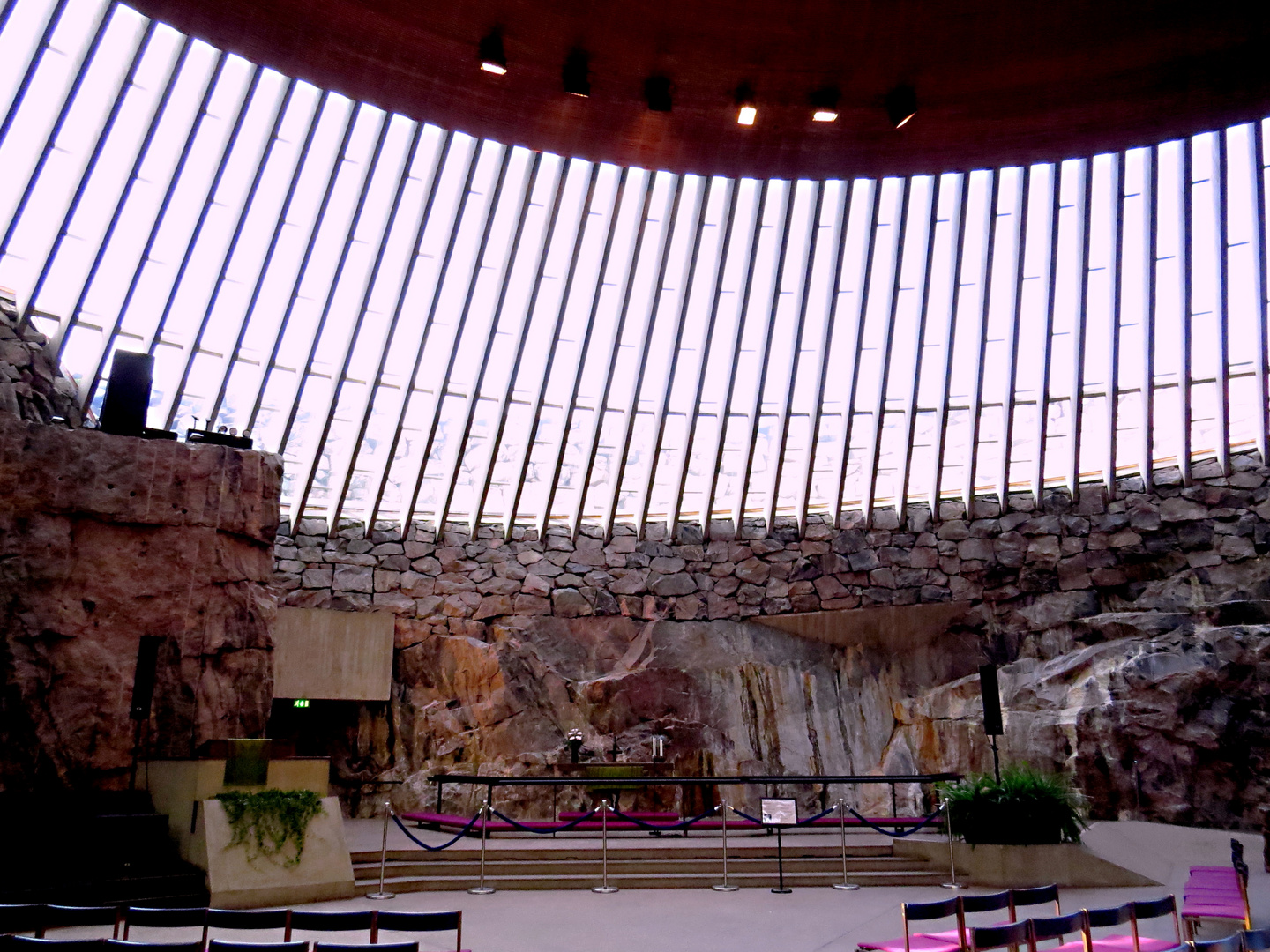 Temppeliaukio Lutheran Church - Helsinki, Finland 