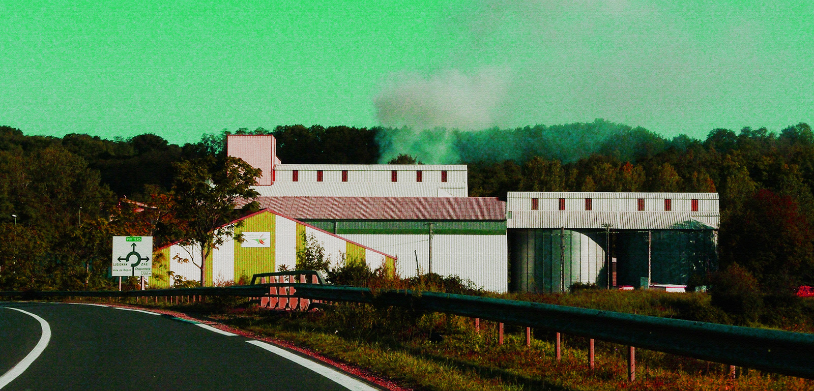 Temprano en la carretera.