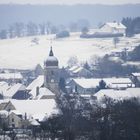 Temps de neige sur Soing Ht Saône