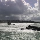 Temps gris sur Biarritz