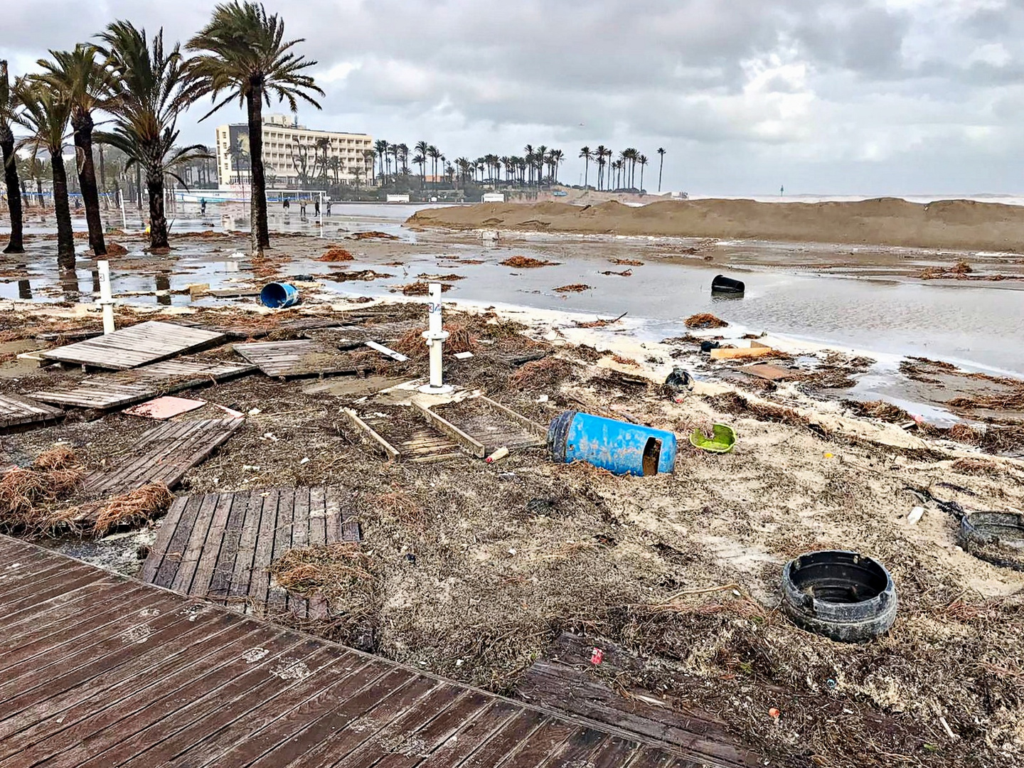 Tempête à Javea