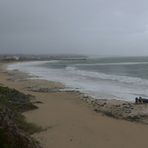 Tempête Armand tobt über der Baie d'Audierne