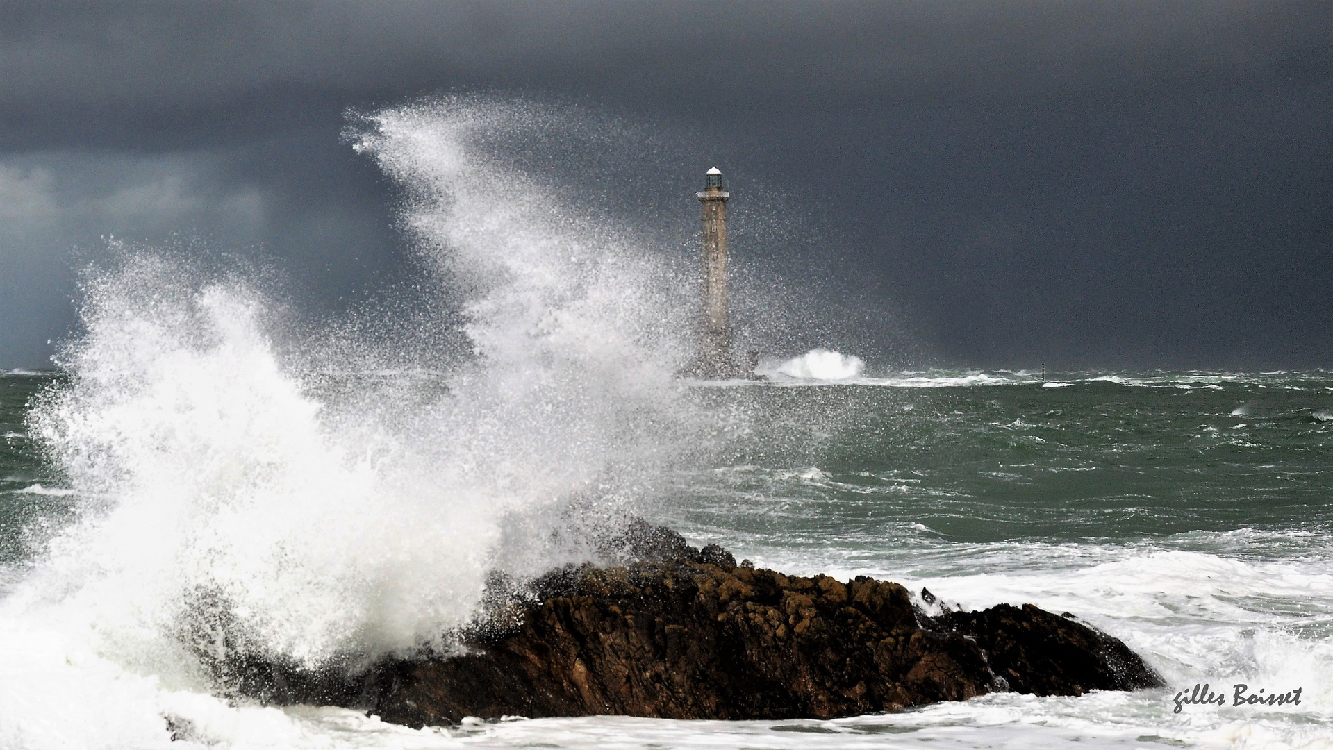 Tempête au cap de La Hague