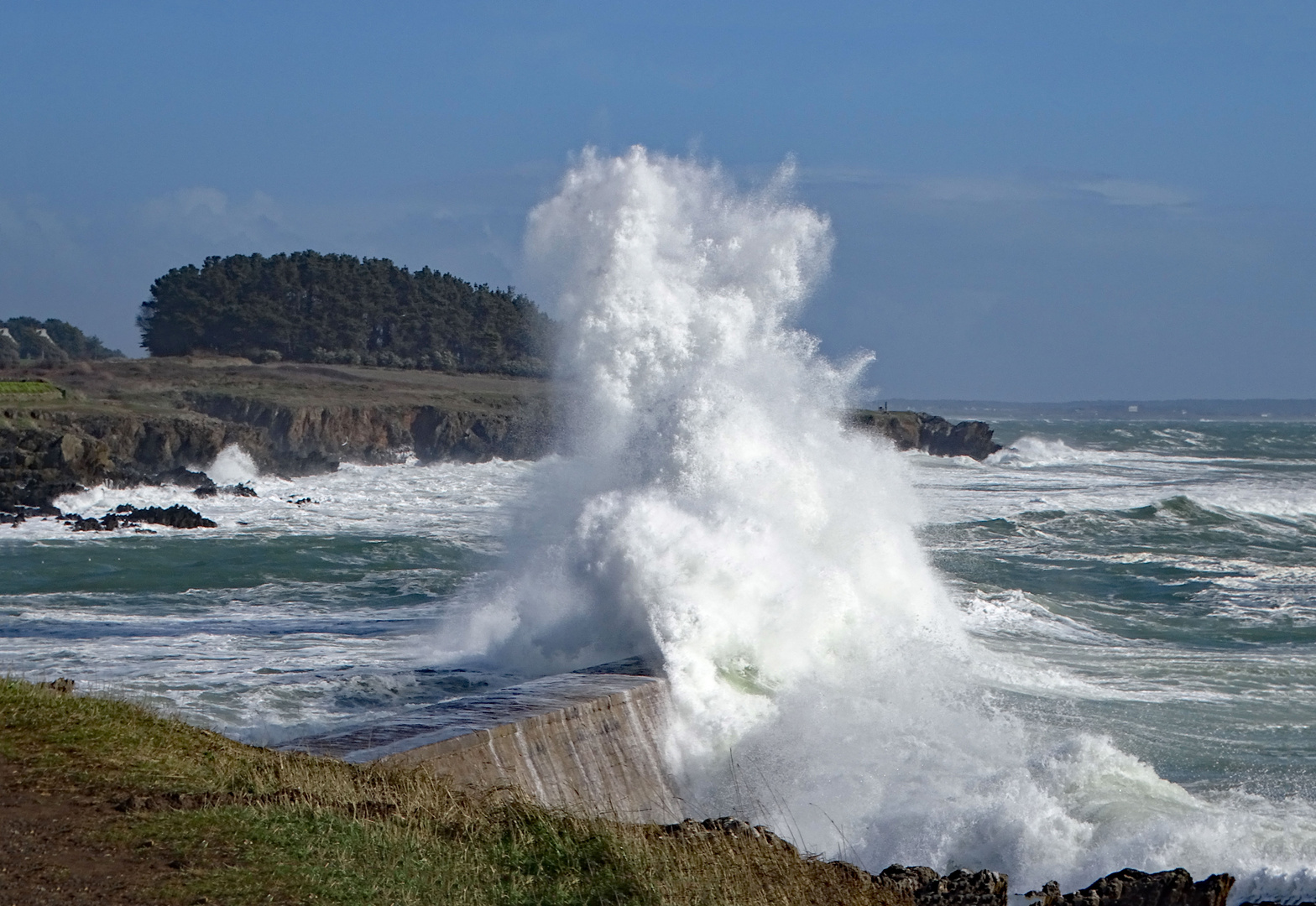 Tempête bei Doelan-sur-Mer 