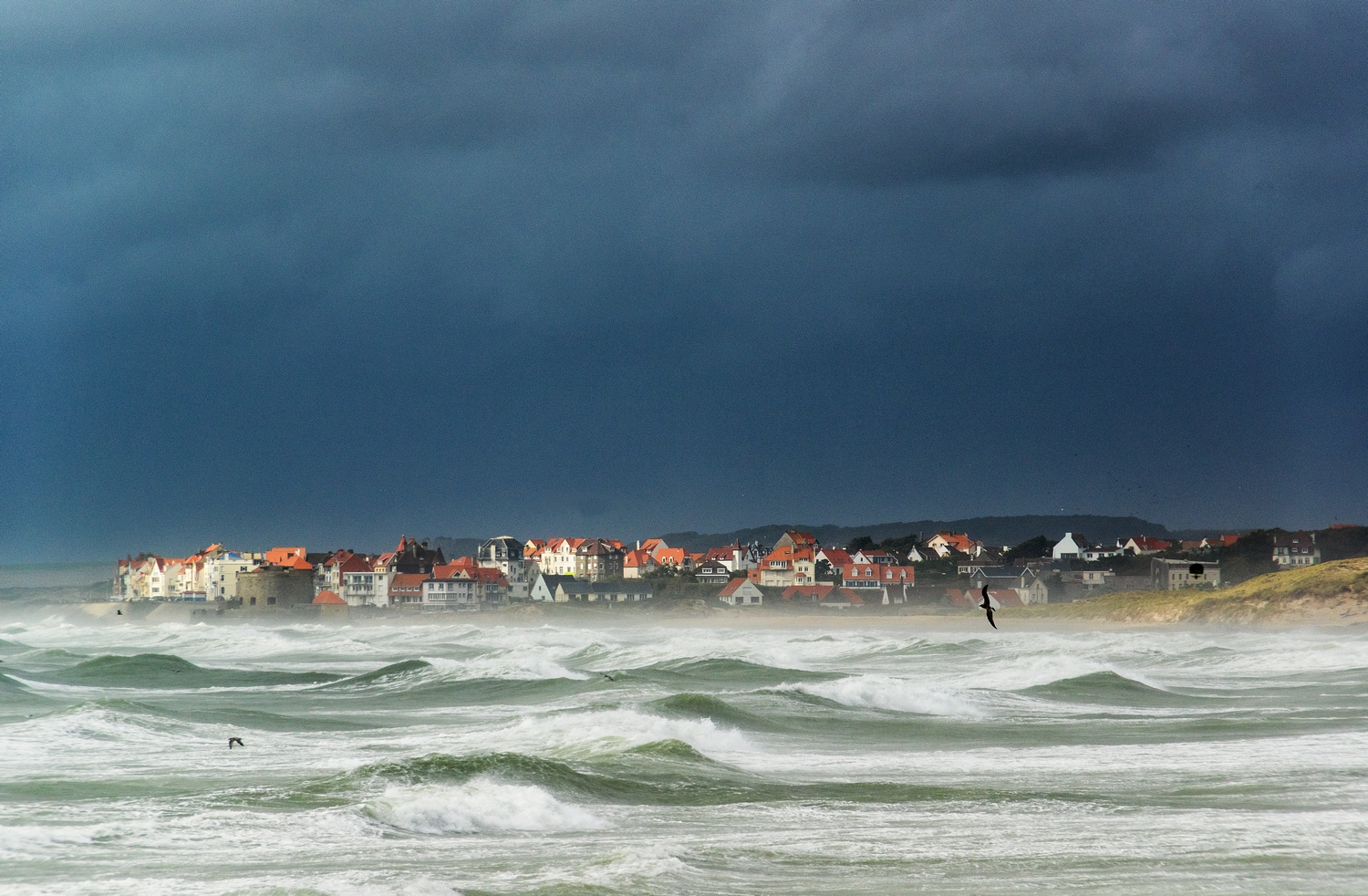 Tempête sur Ambleteuse