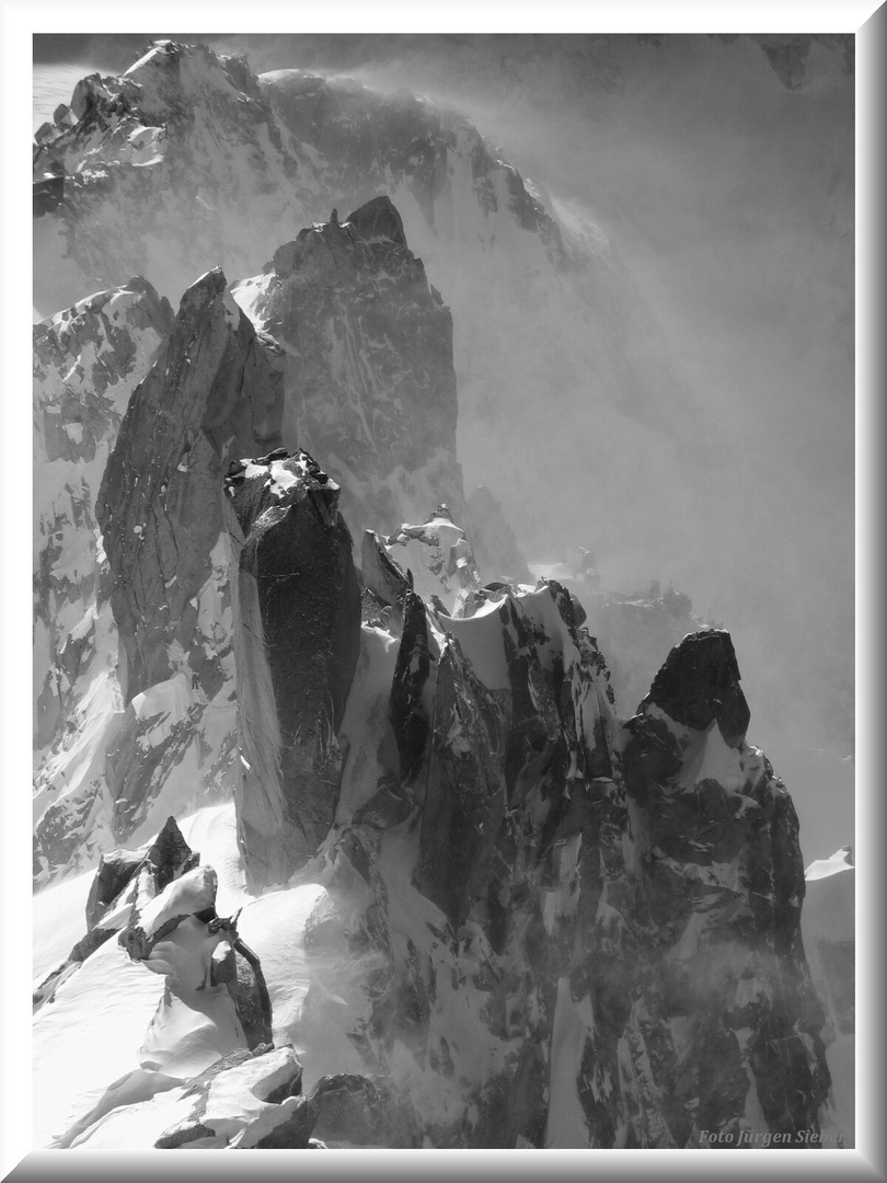 Tempête sur Chamonix